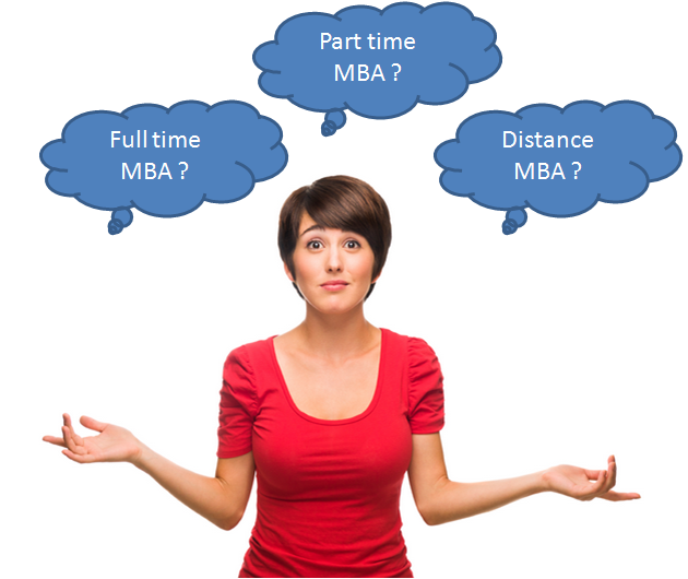 different types of mba courses