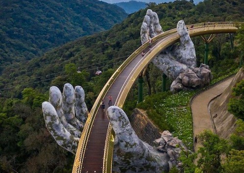 golden bridge vietnam places to visit