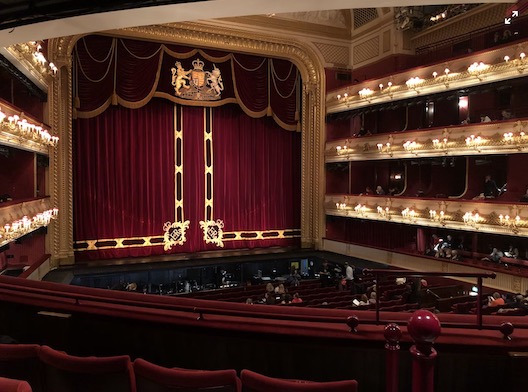 Royal opera house historic place in London
