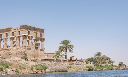 Philae Temple near nile river in egypt places to visit